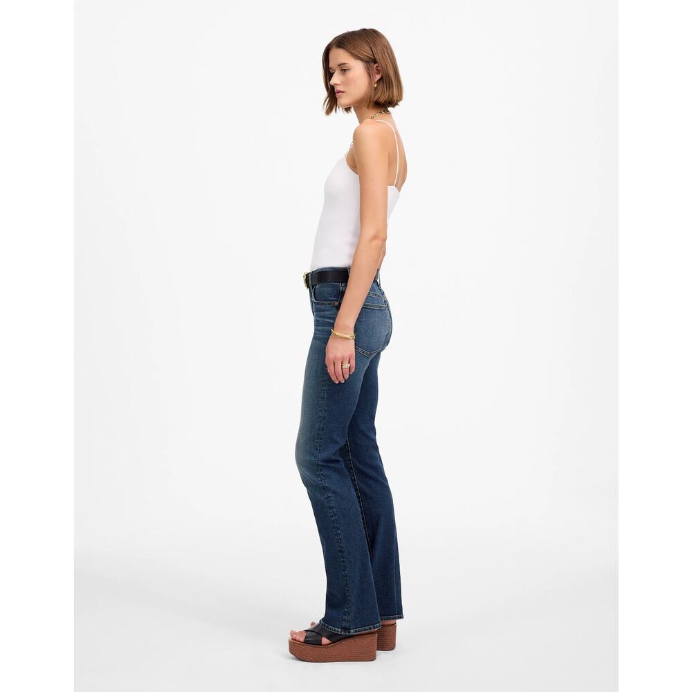 Madewell Kick Out Full Length Denim Jeans Sz. 30 Devito Medium Wash View 4